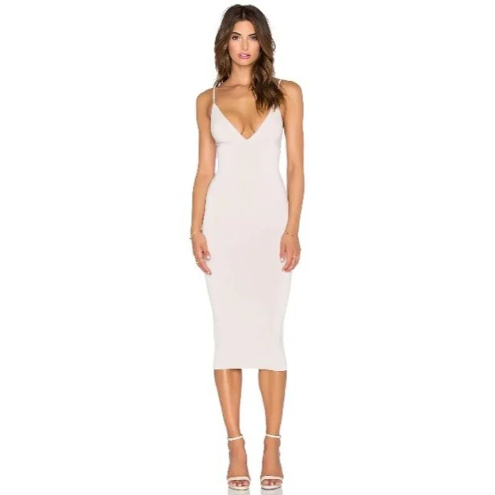 NWT Nookie Ti Amo Bodycon Dress in Nude-sz XS (AU 6)